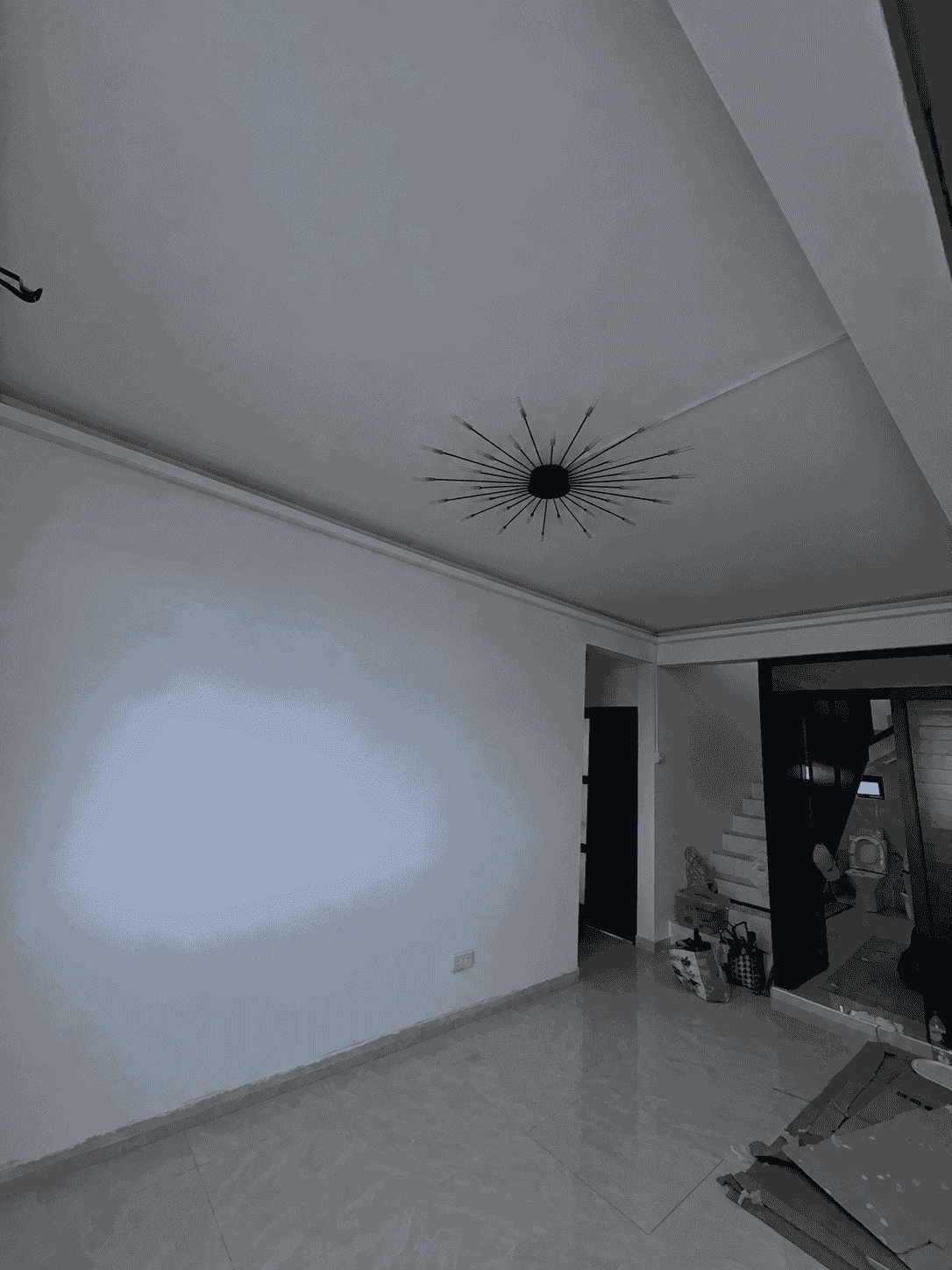 Living Room Lighting after installation