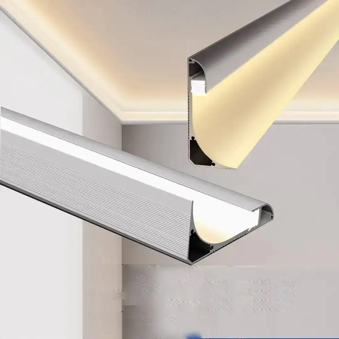 Cornice profile lighting detail